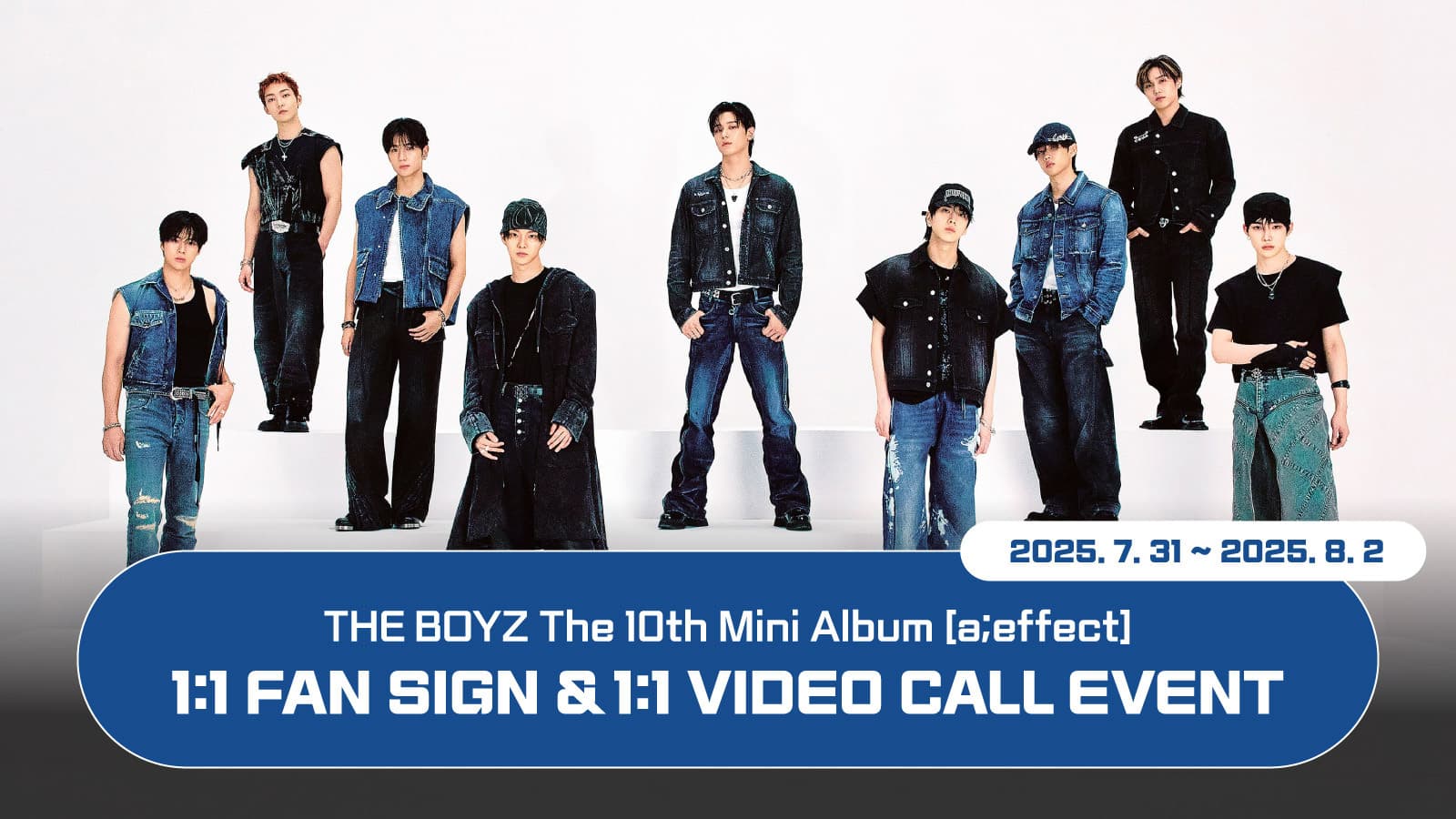 [251009] 더보이즈 (THE BOYZ) The 10th Mini Album [a;effect] 사인회 이벤트