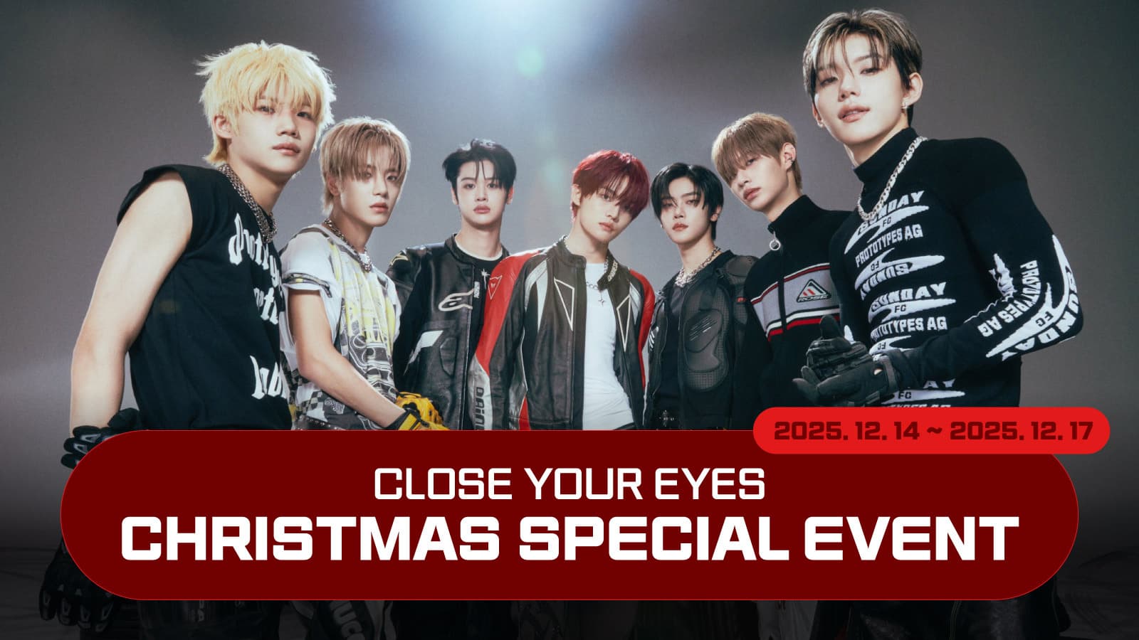 [251225] CLOSE YOUR EYES The 3rd Mini Album [blackout] CHRISTMAS SPECIAL EVENT