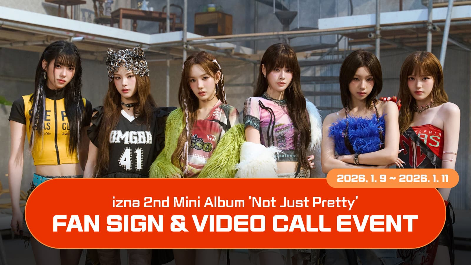 [260118] 이즈나 (izna) [Not Just Pretty] 사인회 이벤트