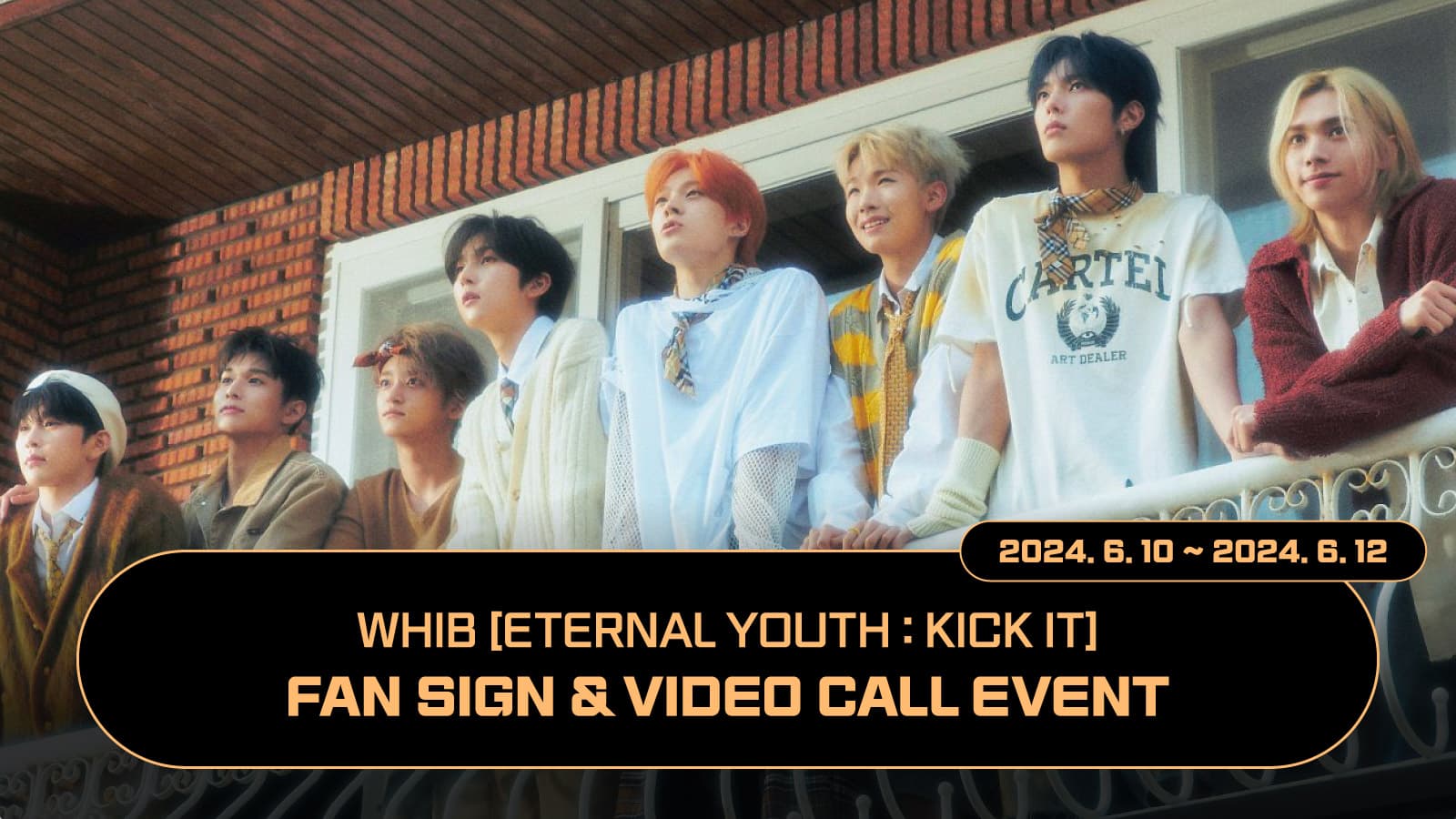 [240621] WHIB (휘브) 2ND SINGLE ALBUM [ETERNAL YOUTH : KICK IT] 사인회 이벤트