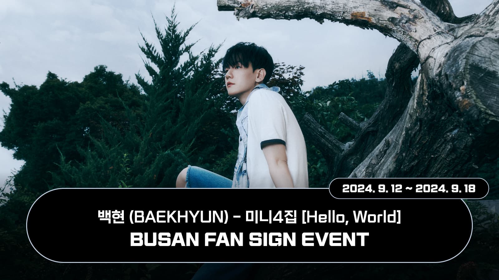 [241102] 백현 (BAEKHYUN) 미니4집 [Hello, World] 사인회 이벤트