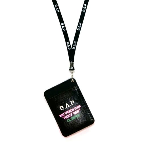 B.A.P 2017 World Tour Party Baby Neck Card Case
