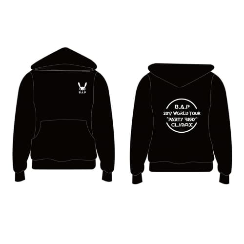 B.A.P 2017 World Tour Party Baby HOOD T SHIRTS - M