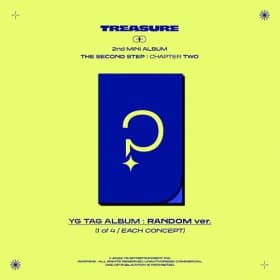 트레저 (TREASURE) - 2nd MINI ALBUM [THE SECOND STEP : CHAPTER TWO] YG TAG ALBUM (RANDOM ver.)