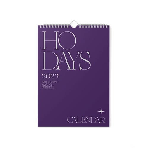 김호중(Kim Hojoong)_03.벽걸이 캘린더_2023 SEASON'S GREETINGS [HO DAYS] OFFICIAL MD
