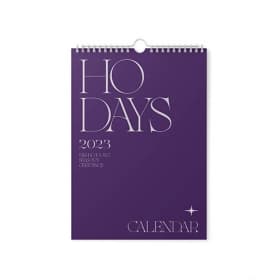 김호중(Kim Hojoong)_03.벽걸이 캘린더_2023 SEASON'S GREETINGS [HO DAYS] OFFICIAL MD