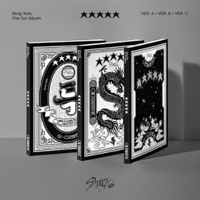 [세트/앨범3종] 스트레이 키즈 (Stray Kids) - 정규3집 ★★★★★ (5-STAR) (VER. A, VER. B, VER. C)