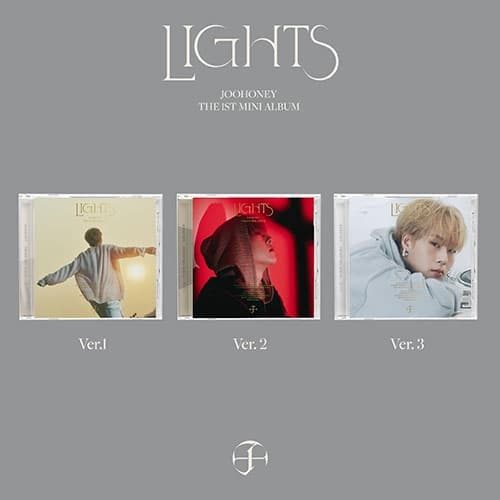 [세트/앨범3종] 주헌 (JOOHONEY) - 미니1집 [LIGHTS] (Jewel Ver.)