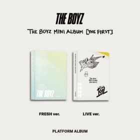 더보이즈 (THE BOYZ) - DEBUT ALBUM [THE FIRST] [Platform Ver.] (FRESH ver. / LIVE ver.) (랜덤)