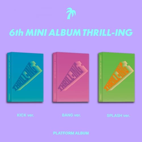 [세트/앨범3종] 더보이즈 (THE BOYZ) - 6TH MINI ALBUM [THRILL-ING] [Platform Ver.]