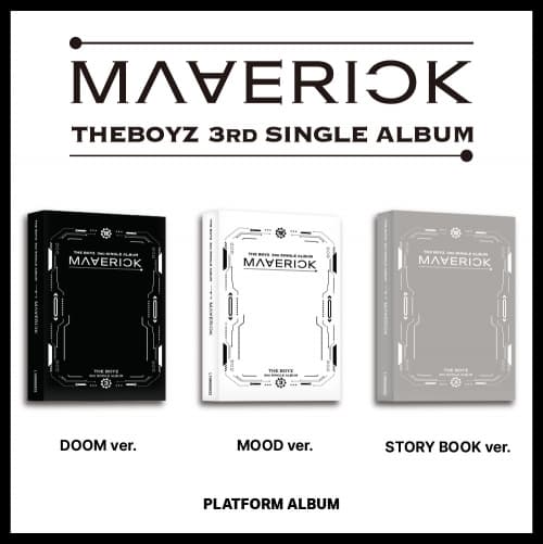더보이즈 (THE BOYZ) - 3rd Single Album [MAVERICK] [Platform Ver.] (DOOM ver. / MOOD ver. / STORY BOOK ver.) (랜덤)