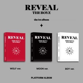 더보이즈 (THE BOYZ) - 1ST ALBUM [REVEAL] [Platform Ver.] (WOLF ver. / MOON ver. / BOY ver.) (랜덤)