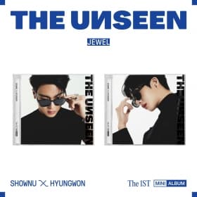 [세트/앨범2종] 셔누 X 형원 - 미니1집 [THE UNSEEN] (JEWEL VER.) (한정반)