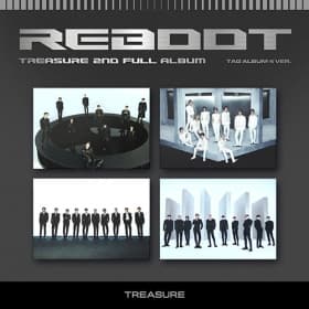 [세트/앨범4종] TREASURE 2ND FULL ALBUM [REBOOT] (YG TAG ALBUM)