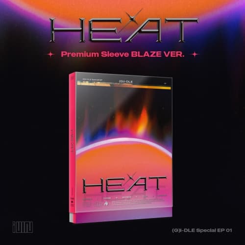 (여자)아이들 - 스페셜 앨범 [HEAT] (SLEEVE / BLAZE VER.)