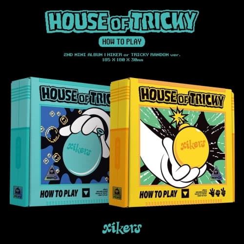 싸이커스 (xikers) - 2ND MINI ALBUM [HOUSE OF TRICKY : HOW TO PLAY] (랜덤)