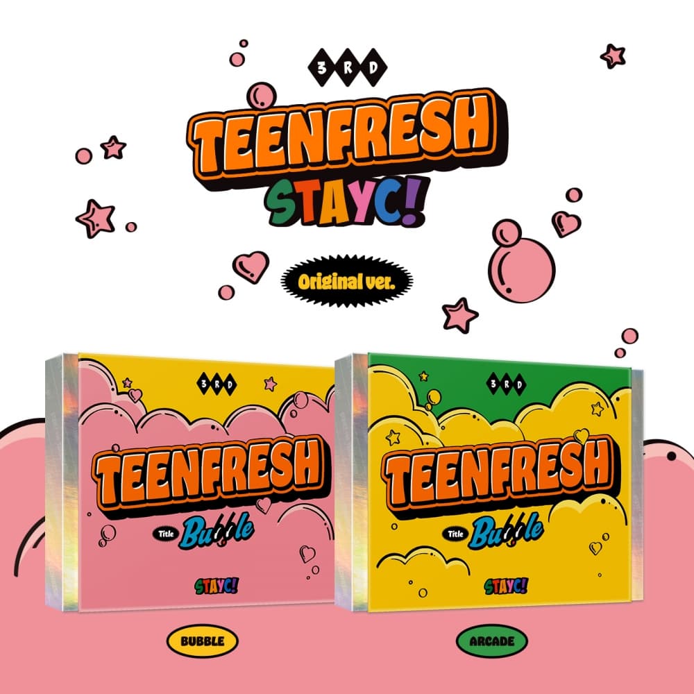 스테이씨 (STAYC) - 미니3집 : TEENFRESH [2종 중 랜덤 1종]