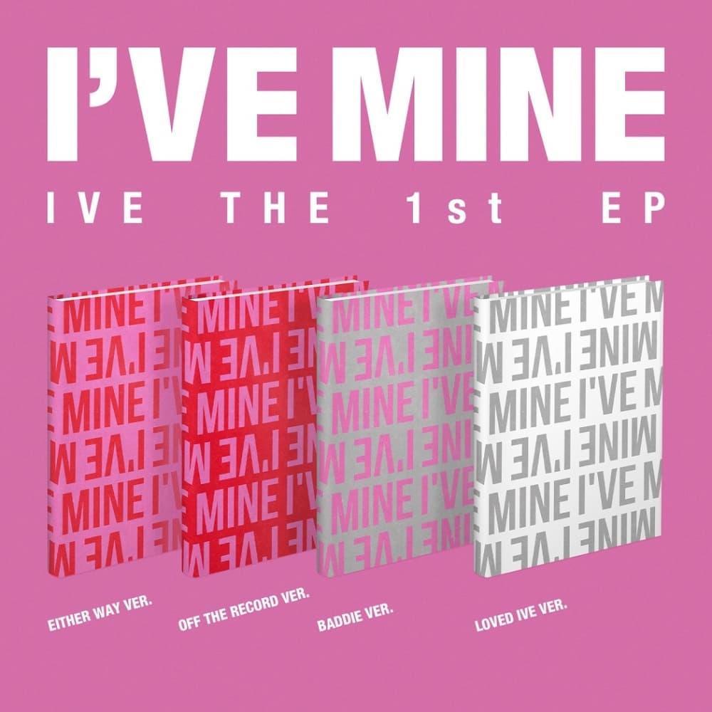 [세트/앨범4종] 아이브 (IVE) - THE 1st EP [I'VE MINE]