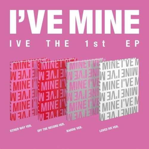 [세트/앨범4종] 아이브 (IVE) - THE 1st EP [I'VE MINE]