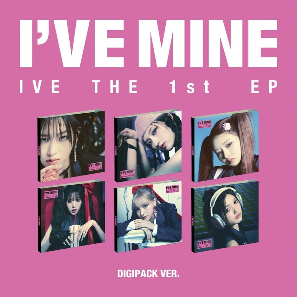 아이브 (IVE) - THE 1st EP [I'VE MINE] (Digipack Ver.) (랜덤)