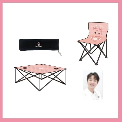이찬원(LEE CHANWON)_15.캠핑 의자&테이블 세트_2023 LEE CHAN WON [원더랜드] POP-UP STORE OFFICIAL MD