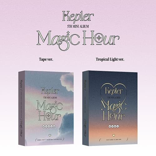 [세트/앨범2종] 케플러 (Kep1er) - 미니5집 [Magic Hour] (Unit ver.)