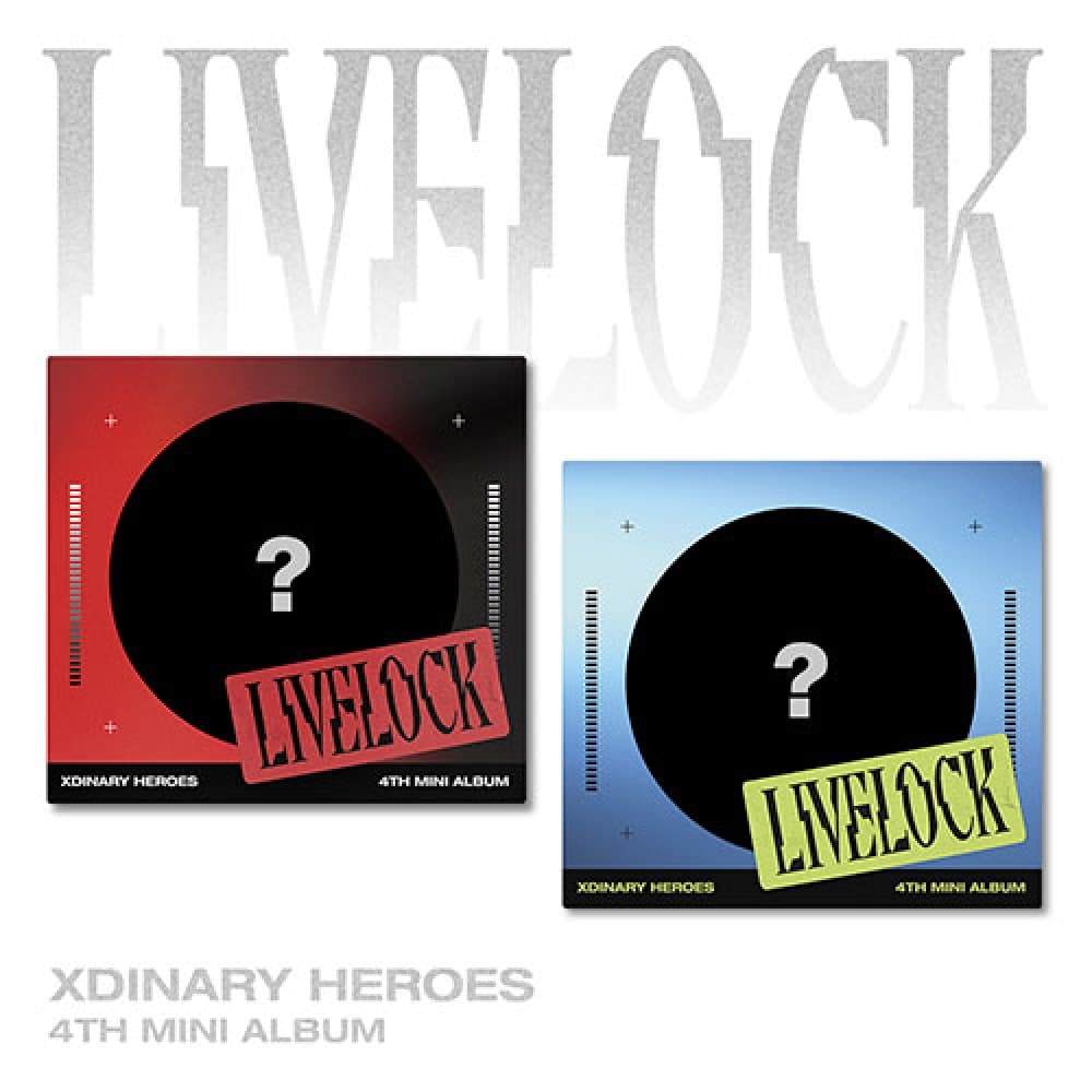 엑스디너리 히어로즈 (Xdinary-Heroes) - 미니4집 [Livelock] (Digipack ver.) (랜덤)