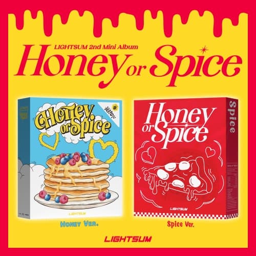 [세트/앨범2종] LIGHTSUM - 미니2집 [Honey or Spice]