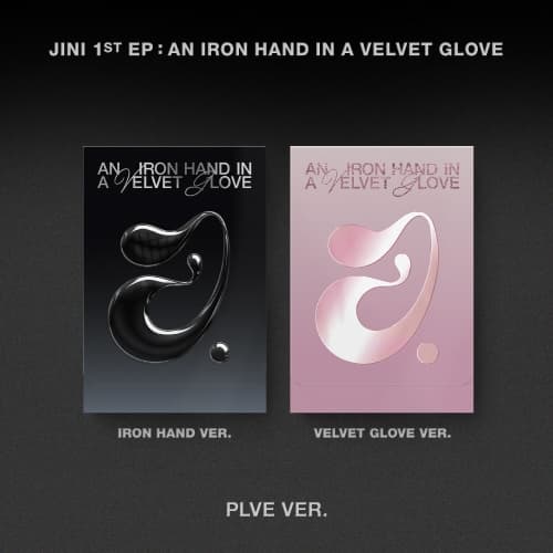 [세트/앨범 2종] JINI (지니) - 1st EP [An Iron Hand In A Velvet Glove] (PLVE ver.)