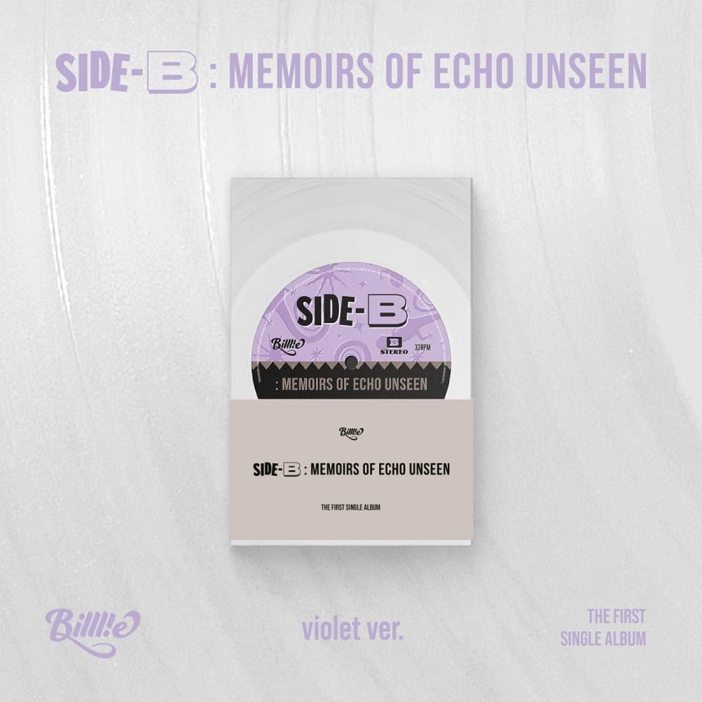 빌리 (Billlie) - 싱글 1집 [side-B : memoirs of echo unseen (violet ver.)] (POCA)