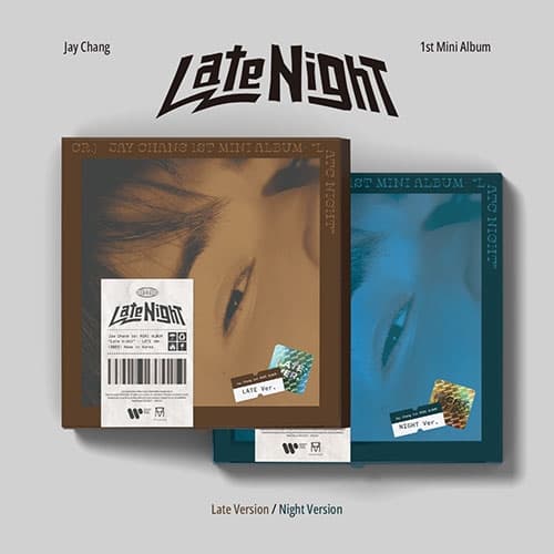 [세트/앨범2종] 제이창 (Jay Chang) - 1st Mini Album [Late Night]