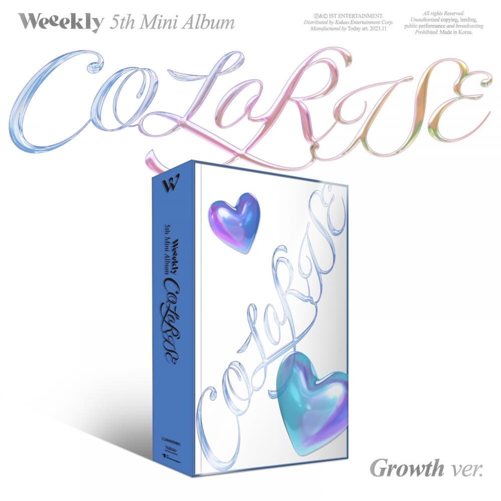 위클리 (Weeekly) - 미니5집 [ColoRise] (Growth Ver.)