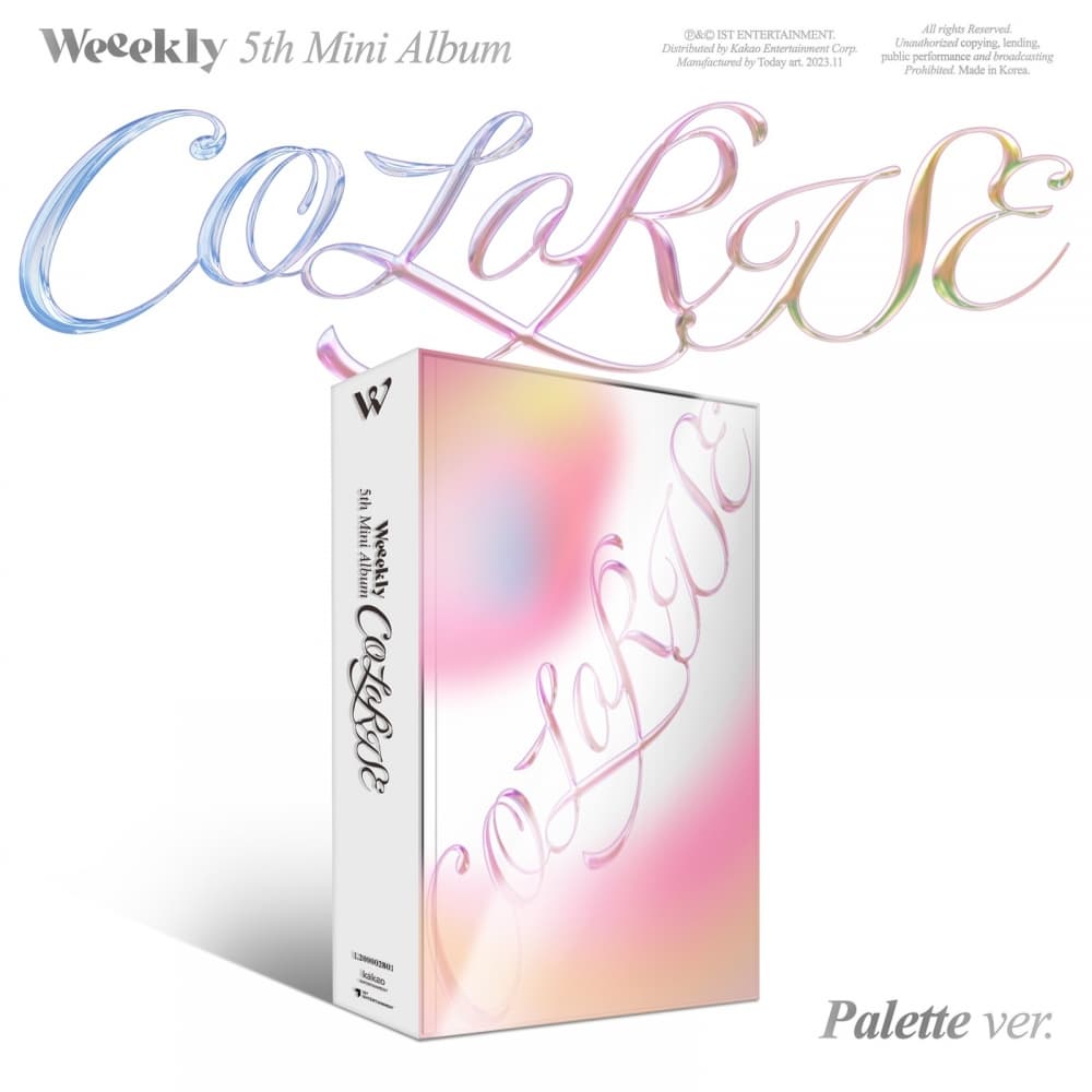 위클리 (Weeekly) - 미니5집 [ColoRise] (Palette Ver.)