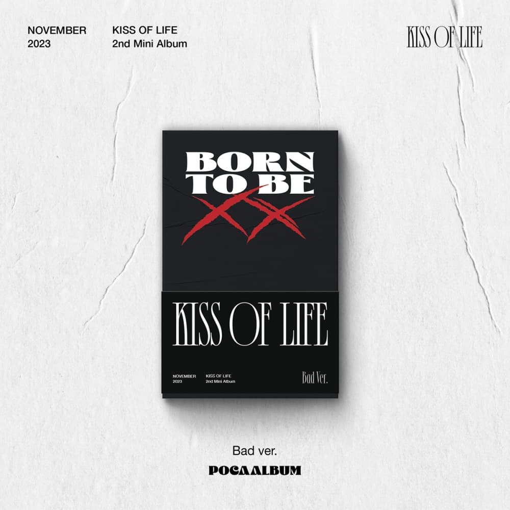 키스오브라이프 (KISS OF LIFE) - 미니2집 [Born to be XX (Bad Ver.)] (POCA)