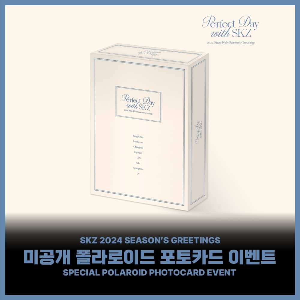 Stray Kids 2024 Season's Greetings [Perfect Day with SKZ]