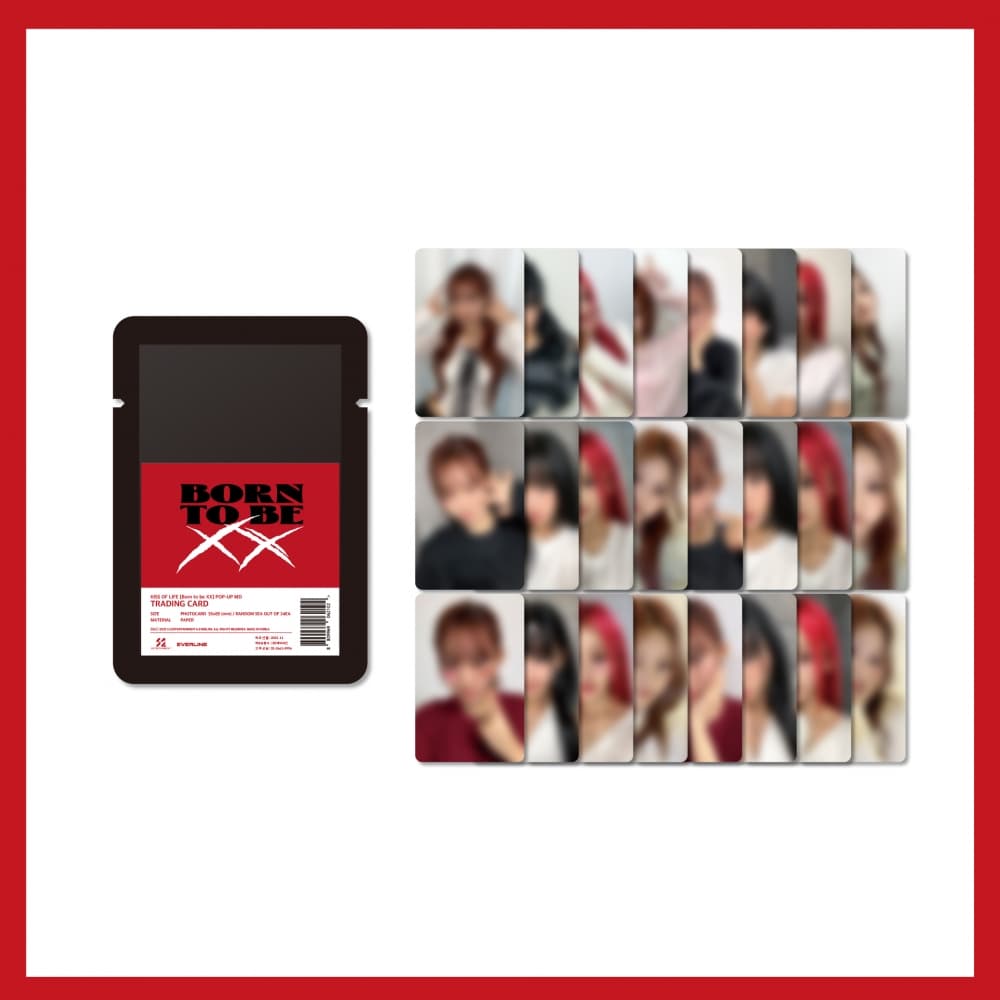 키스 오브 라이프(KISS OF LIFE)_07.트레이딩 카드_[Born to be XX] OFFICIAL MD