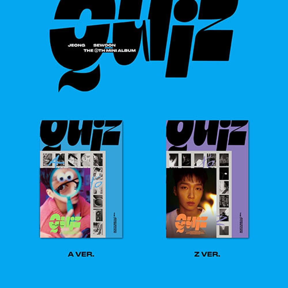 정세운 (JEONG SEWOON) - 미니6집 [Quiz] (랜덤)