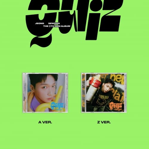 정세운 (JEONG SEWOON) - 미니6집 [Quiz] (Jewel ver.) (랜덤)