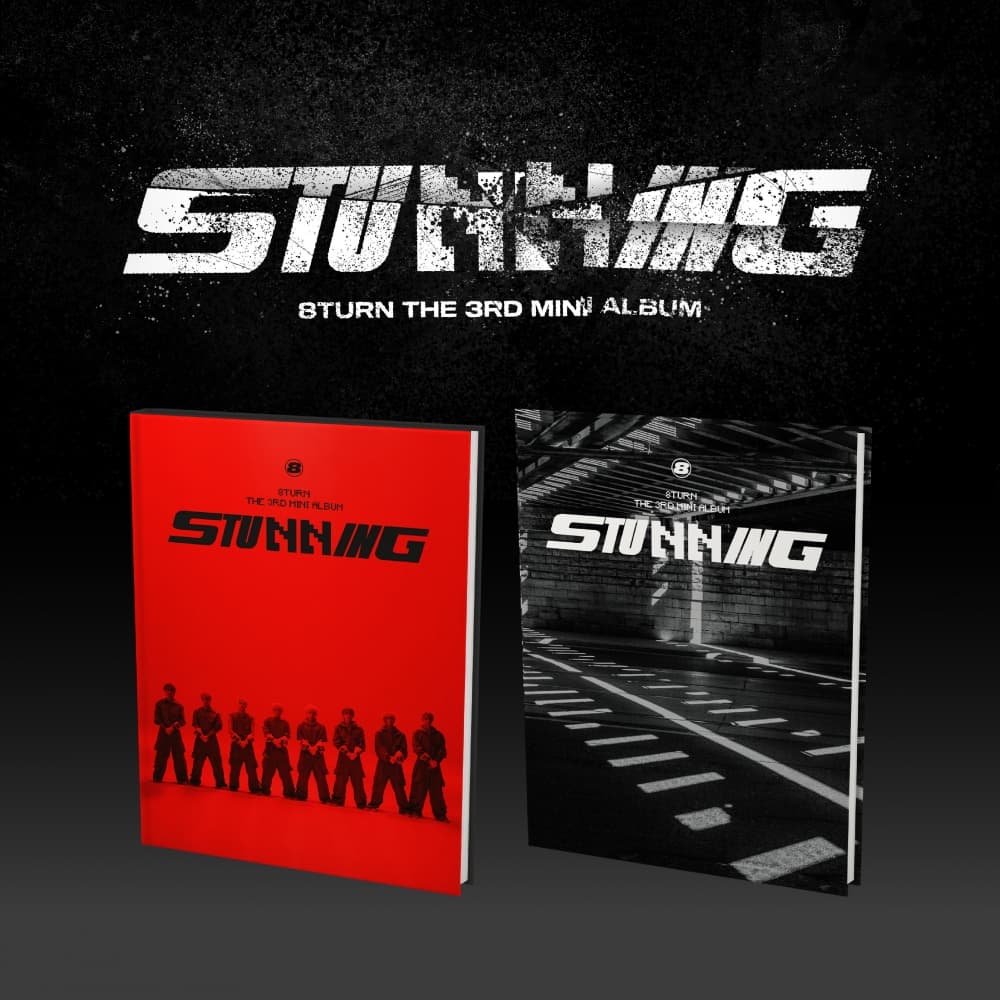 [세트/앨범2종] 에잇턴 (8TURN) - The 3rd Mini Album [STUNNING]