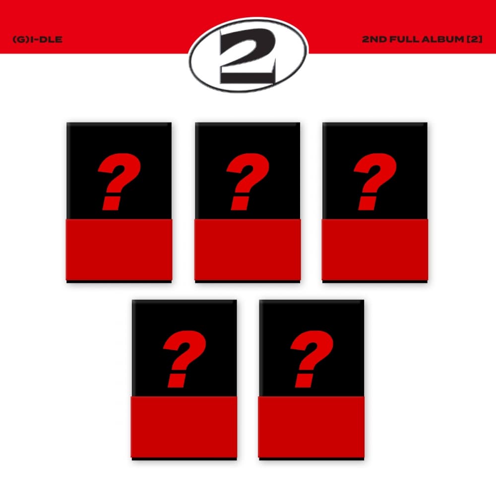 [세트/앨범5종] (여자)아이들 - 정규2집 [2] (POCAALBUM Ver.)