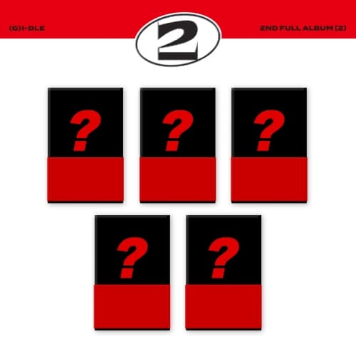 [세트/앨범5종] (여자)아이들 - 정규2집 [2] (POCAALBUM Ver.)