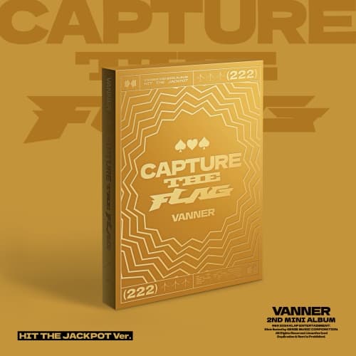 VANNER(배너) - 2nd Mini Album [CAPTURE THE FLAG] (HIT THE JACKPOT Ver.)