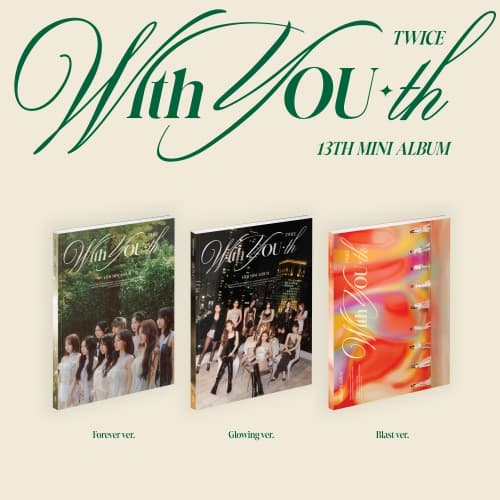 트와이스(TWICE) - 미니13집 [With YOU-th] (랜덤)