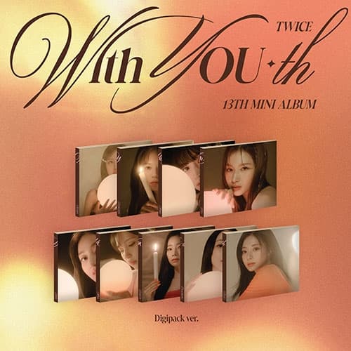 트와이스 (TWICE) - 미니13집 [With YOU-th] (Digipack Ver.) (랜덤)