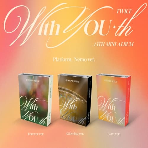 트와이스 (TWICE) - 미니13집 [With YOU-th] (Nemo Ver.) (랜덤)