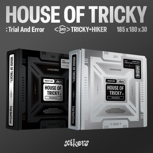 [세트/앨범2종] 싸이커스 (xikers) - 3RD MINI ALBUM [HOUSE OF TRICKY : Trial And Error]