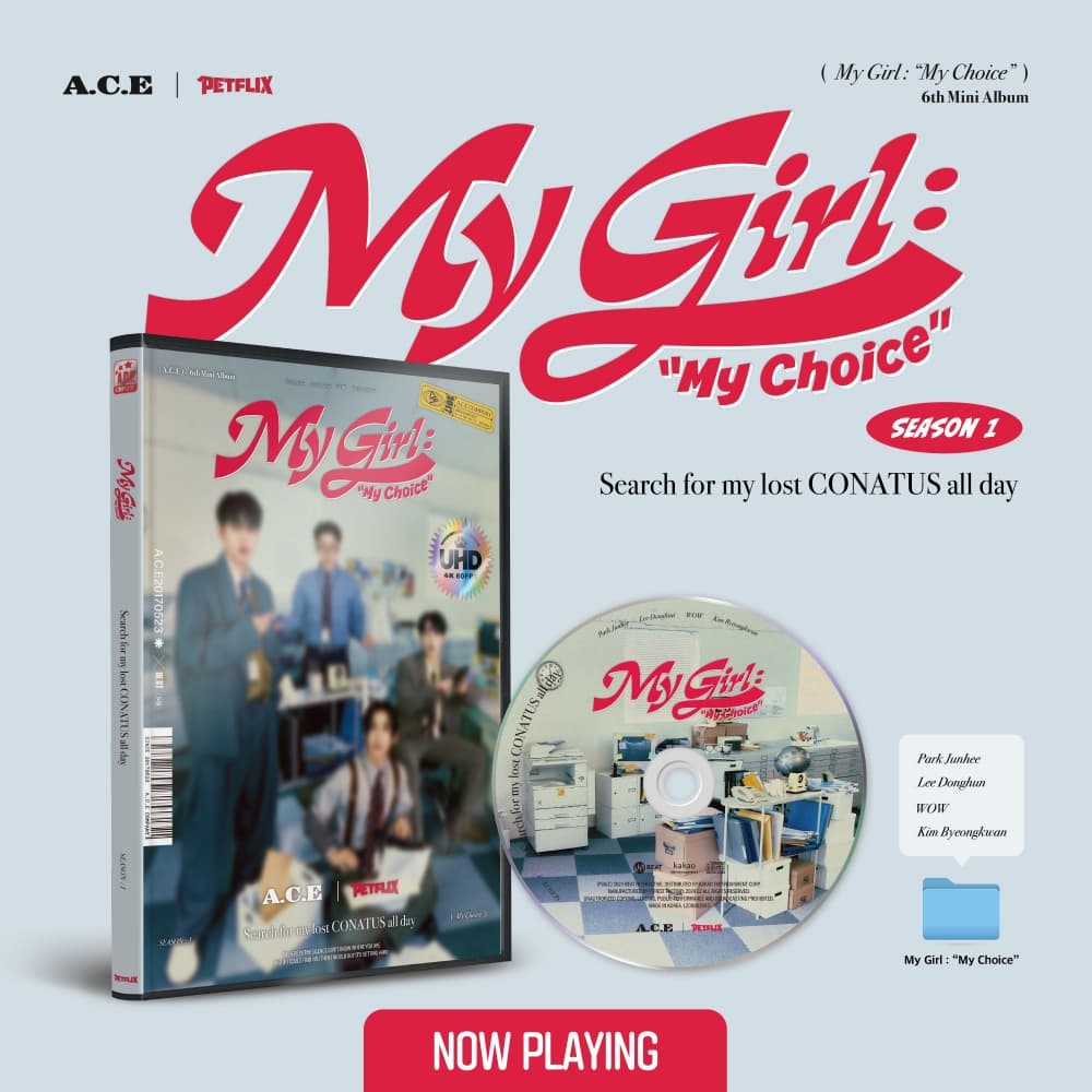 에이스 (A.C.E) - 미니6집 [My Girl : “My Choice” (My Girl Season 1 : Search for my lost CONATUS all day)]