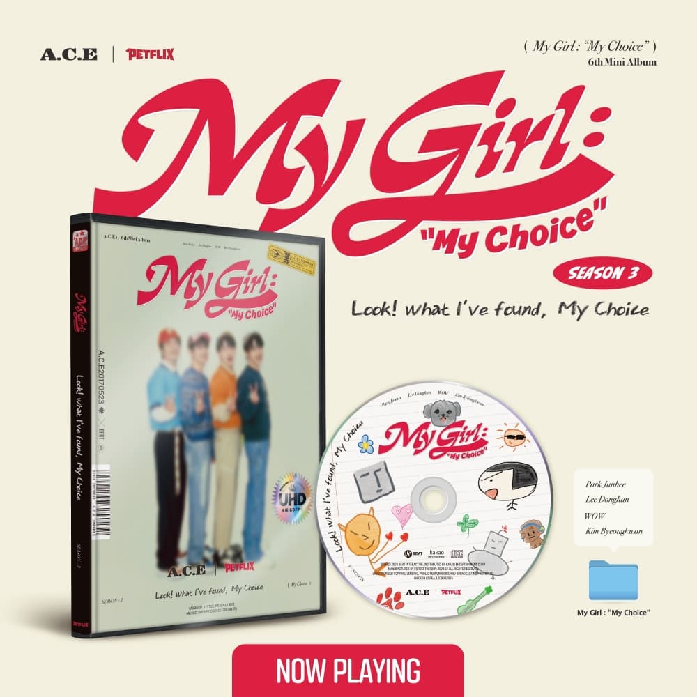 에이스 (A.C.E) - 미니6집 [My Girl : “My Choice” (My Girl Season 3 : Look! what I've found, My Choice)]