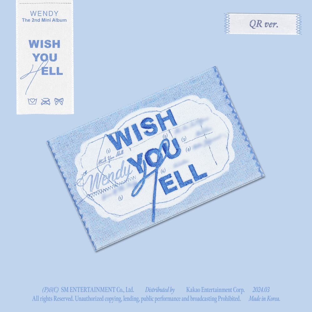 웬디 (WENDY) - 미니2집 [Wish You Hell] (QR Ver.스마트앨범)