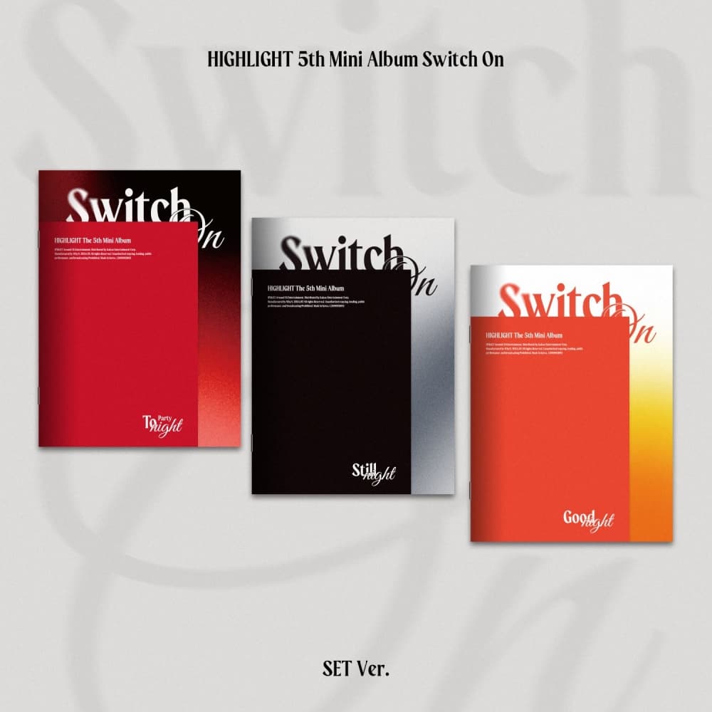 하이라이트 (Highlight) - THE 5th MINI ALBUM [Switch On] (랜덤)